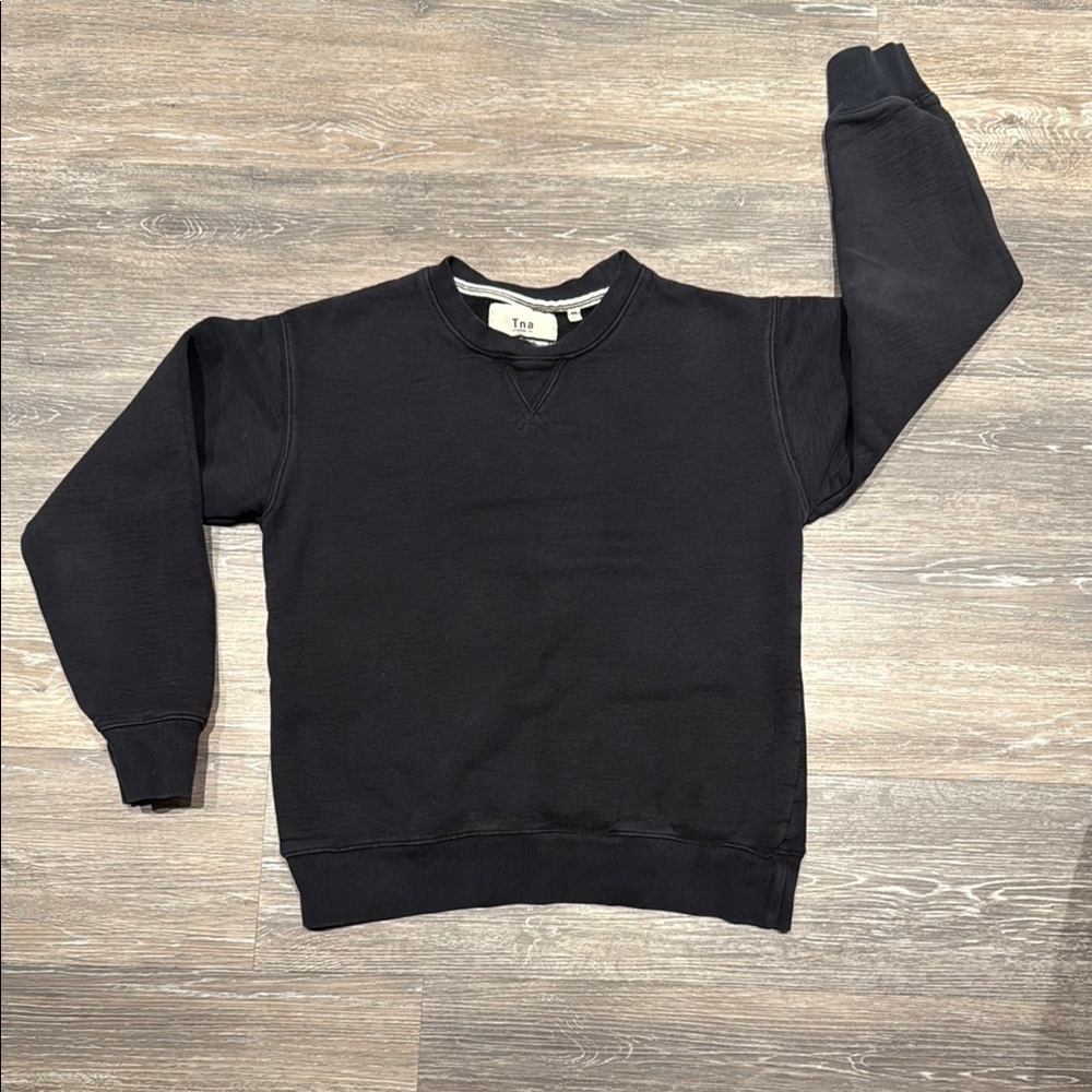 TNA black sweatshirt